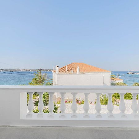 Pearl House - Luxurious New Beach Villa In Spetses Stunning View Ligoneri Экстерьер фото